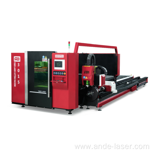 New fiber laser cutter for sheet and tube